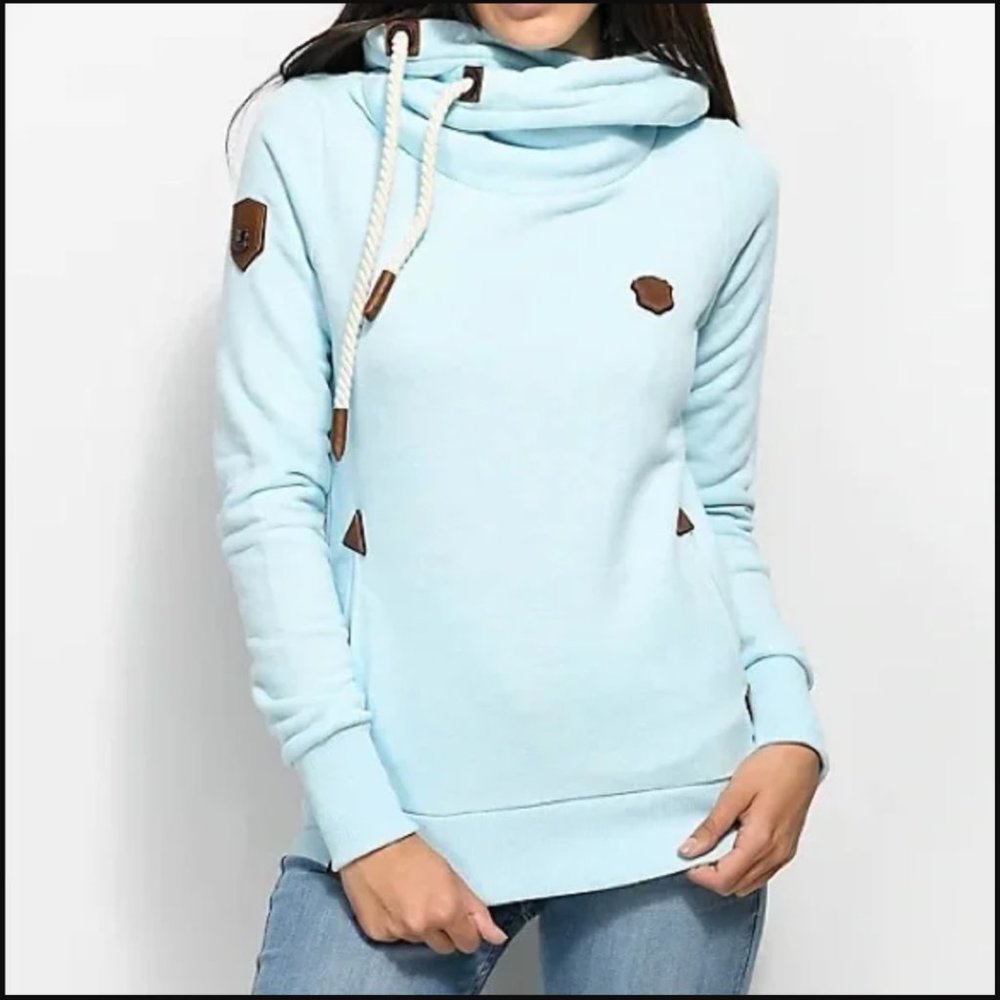 Naketano Light Blue Hoodie/ Sweater